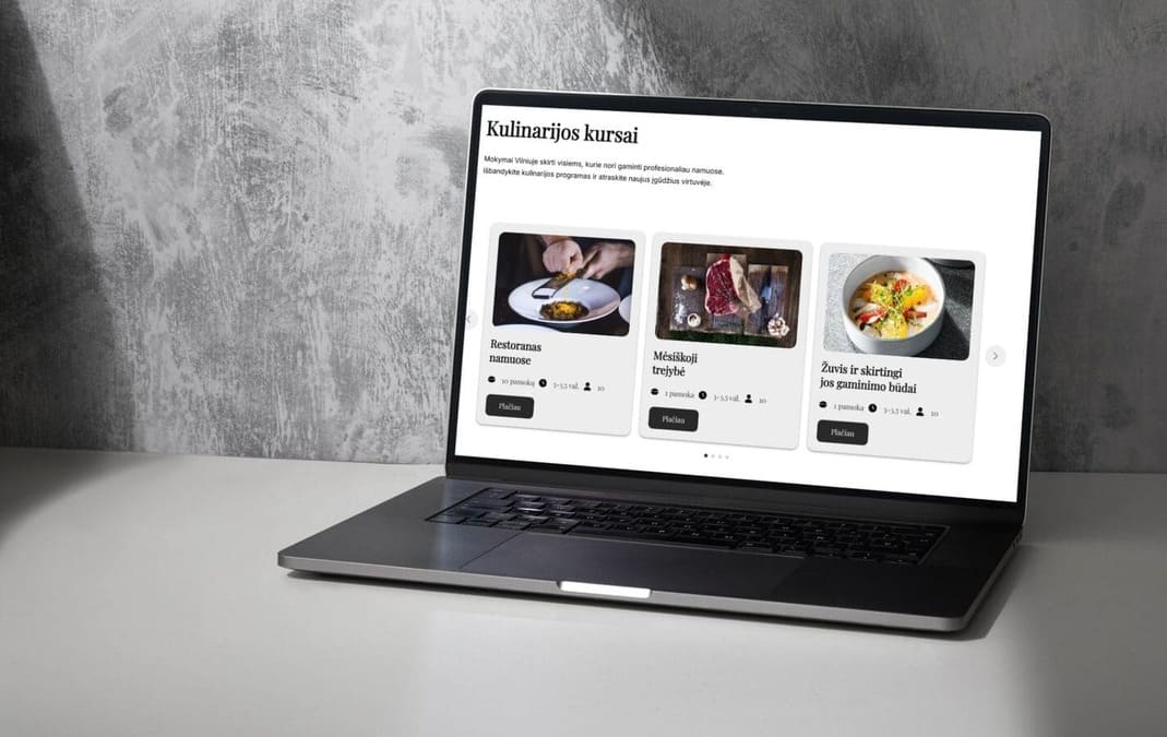 Kulinarijos Akademija courses